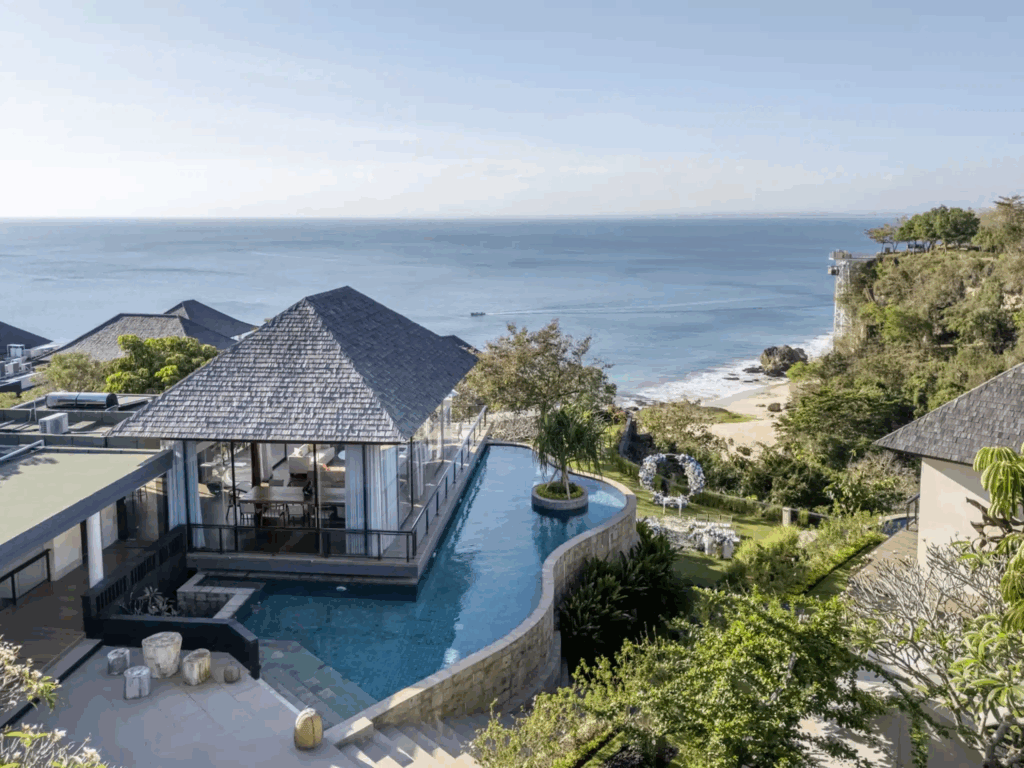 by the cliff bali